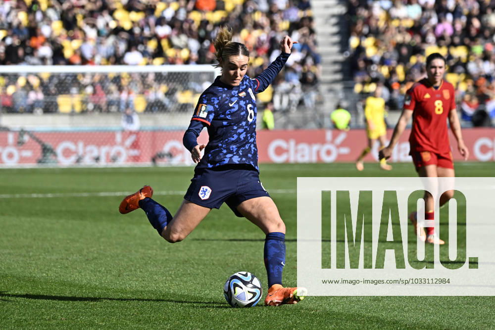 WWC23 QTR FINAL SPAIN NETHERLANDS, Jill Roord of the Netherlands during the FIFA Women s World Cup 2023 Quarter Final soccer match between Spain and the Netherlands in Wellington, New Zealand, Friday, August 11, 2023. ( NO ARCHIVING, , NO USE IN BOOKS WITHOUT CONSENT WELLINGTON NEW ZEALAND