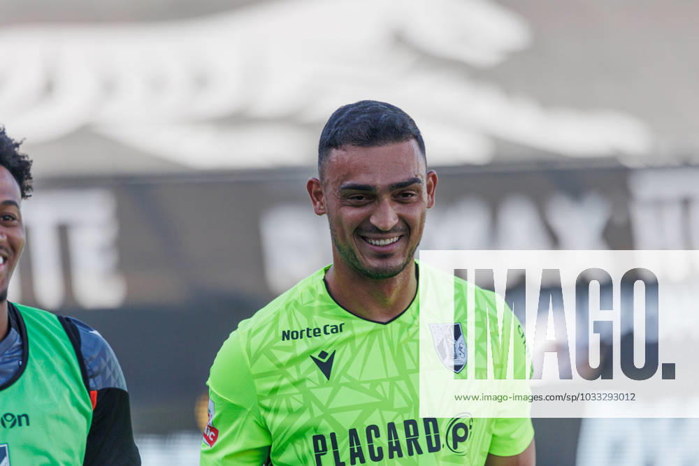 Charles during Liga Portugal 23 24 game between CF Estrela Amadora and Vitoria SC at Estadio Jose Gomes, Amadora, Lisbon, Portugal. (Maciej Rogowski) Lisbon Estadio Jose Gomes Portugal