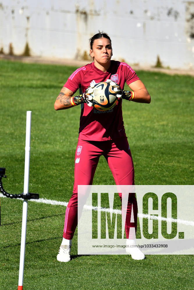 FIFA Fußball Frauen WM 2023, Nationalteam Spanien Training WWC23 SPAIN TRAINING, Misa Rodriguez is seen during Spain team training session at Leichhardt Oval, in Sydney, Thursday, August 17, 2023. ( NO ARCHIVING, , NO USE IN BOOKS WITHOUT CONSENT SYDNEY NSW AUSTRALIA
