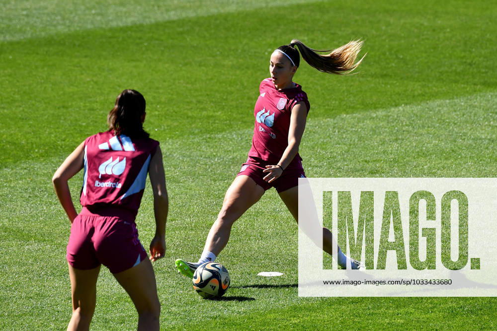 FIFA Fußball Frauen WM 2023, Nationalteam Spanien Training WWC23 SPAIN TRAINING, Members of the Spanish team are seen during a team training session at Leichhardt Oval, in Sydney, Thursday, August 17, 2023. ( NO ARCHIVING, , NO USE IN BOOKS WITHOUT CONSENT SYDNEY NSW AUSTRALIA