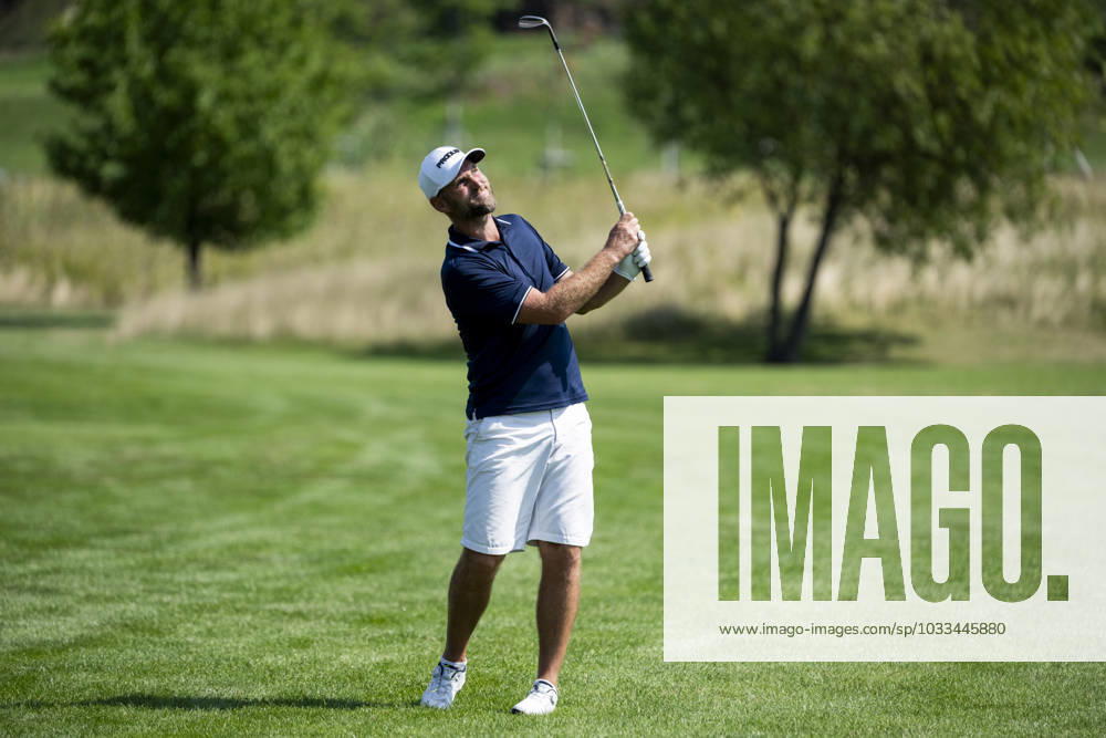 Ales Korinek from Czech Republic in action during the Czech Open 2023 men s golf tournament, part of the Czech PGA, Golf Herren Tour, 1st round, on August 17, 2023, in Beroun, Czech Republic. (CTKxPhoto OndrejxDeml) CTKPhotoP2023081703556 CTKPhotoP2023081703556
