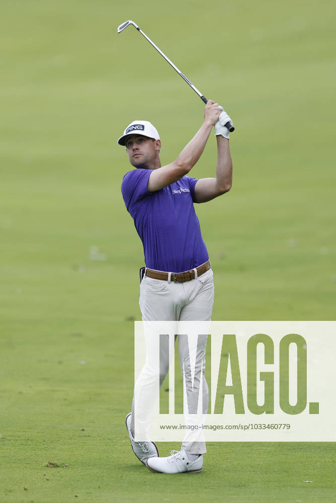 OLYMPIA FIELDS, IL - AUGUST 17: Taylor Moore of the United States hits a shot from the fairway at the 14th hole during the first round of the BMW Championship at Olympia Fields Country Club on August 17, 2023 in Olympia Fields, Illinois. (Photo by Joe Robbins Icon Sportswire) GOLF: AUG 17 PGA, Golf Herren - BMW Championship Icon5732308170551