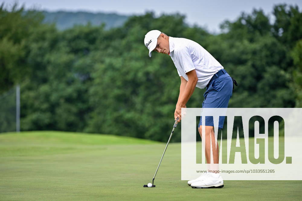 Bence Bertenyi of Hungary during the men s Czech Open golf tournament, Czech PGA, Golf Herren Tour, Beroun, Czech Republic, August 20, 2023. (CTKxPhoto VitxSimanek) CTKPhotoP2023082004094 CTKPhotoP2023082004094