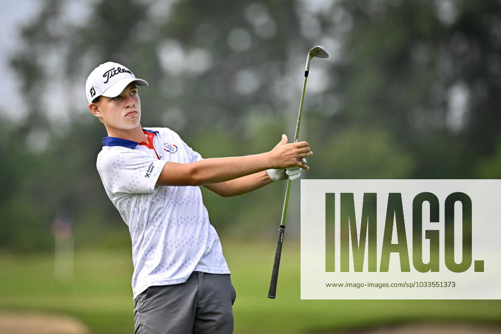 Matous Zach of Czech Republic during the men s Czech Open golf tournament, Czech PGA, Golf Herren Tour, Beroun, Czech Republic, August 20, 2023. (CTKxPhoto VitxSimanek) CTKPhotoP2023082004352 CTKPhotoP2023082004352