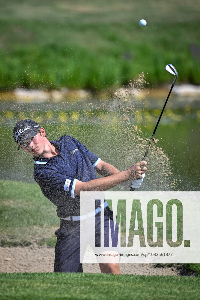 Louis Klein of Czech Republic during the men s Czech Open golf tournament, Czech PGA, Golf Herren Tour, Beroun, Czech Republic, August 20, 2023. (CTKxPhoto VitxSimanek) CTKPhotoP2023082004376 CTKPhotoP2023082004376