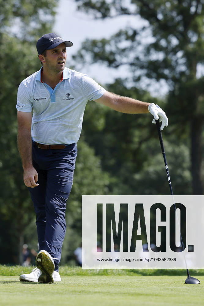 OLYMPIA FIELDS, IL - AUGUST 20: Denny McCarthy of the United States reacts after his drive at the 7th hole during the final round of the BMW Championship at Olympia Fields Country Club on August 18, 2023 in Olympia Fields, Illinois. (Photo by Joe Robbins Icon Sportswire) GOLF: AUG 20 PGA, Golf Herren - BMW Championship Icon5732308200534