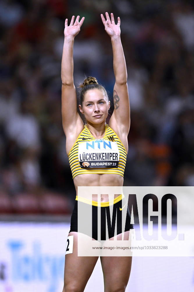 LUECKENKEMPER Gina Team BRD 100m Semi-Final Athletics World Championships 2023 in Budapest on 21 08 2023 in Budapest