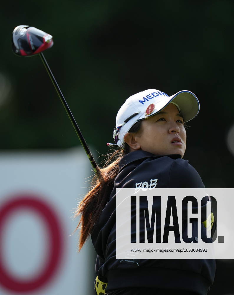 Sei Young Kim, of South Korea, watches her tee shot on the 10th hole during the first round at the LPGA, Golf Damen CPKC Canadian Women s Open golf tournament, in Vancouver, on Thursday, August 24, 2023. Kim Sei Young - ZUMAc35_ 20230824_zaf_c35_033