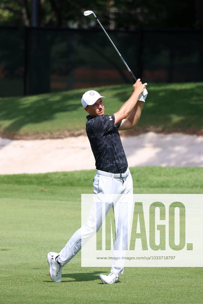 ATLANTA, GA - AUGUST 25: Jordan Spieth during the second round of the 2023 Tour Championship on August 25, 2023 at East Lake Golf Club in Atlanta, Georgia. (Photo by Michael Wade Icon Sportswire) GOLF: AUG 25 PGA, Golf Herren - TOUR Championship Icon23082505