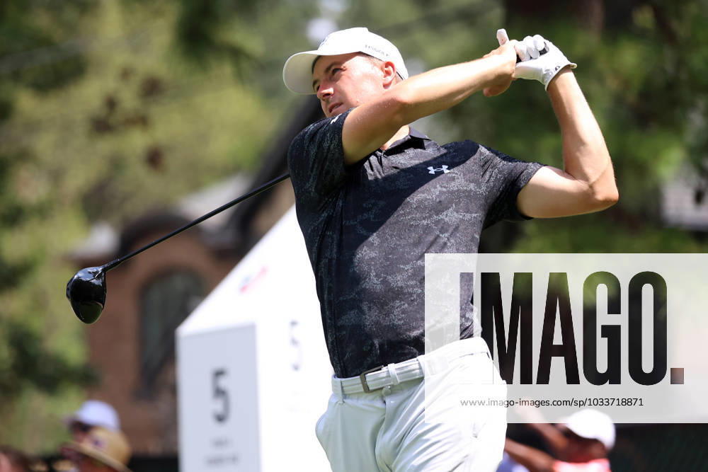 ATLANTA, GA - AUGUST 25: Jordan Spieth during the second round of the 2023 Tour Championship on August 25, 2023 at East Lake Golf Club in Atlanta, Georgia. (Photo by Michael Wade Icon Sportswire) GOLF: AUG 25 PGA, Golf Herren - TOUR Championship Icon23082511