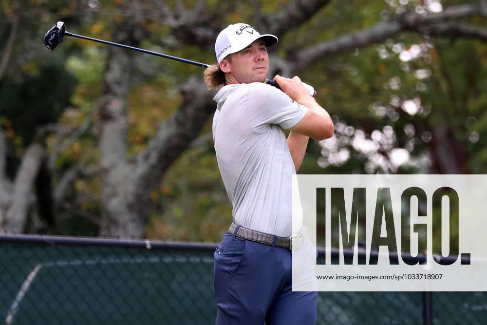 ATLANTA, GA - AUGUST 25: Sam Burns during the second round of the 2023 Tour Championship on August 25, 2023 at East Lake Golf Club in Atlanta, Georgia. (Photo by Michael Wade Icon Sportswire) GOLF: AUG 25 PGA, Golf Herren - TOUR Championship Icon23082515