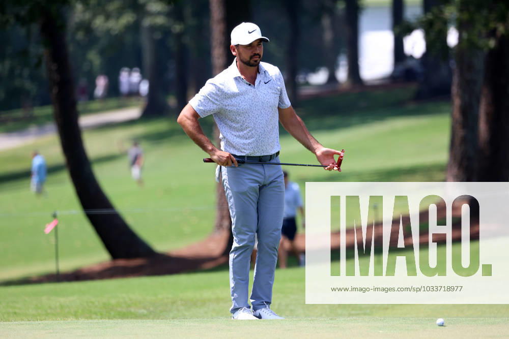 ATLANTA, GA - AUGUST 25: Jason Day during the second round of the 2023 Tour Championship on August 25, 2023 at East Lake Golf Club in Atlanta, Georgia. (Photo by Michael Wade Icon Sportswire) GOLF: AUG 25 PGA, Golf Herren - TOUR Championship Icon23082517
