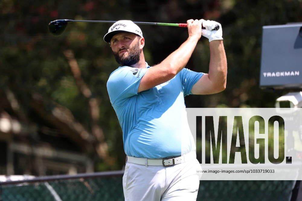 ATLANTA, GA - AUGUST 25: John Rahm during the second round of the 2023 Tour Championship on August 25, 2023 at East Lake Golf Club in Atlanta, Georgia. (Photo by Michael Wade Icon Sportswire) GOLF: AUG 25 PGA, Golf Herren - TOUR Championship Icon23082525