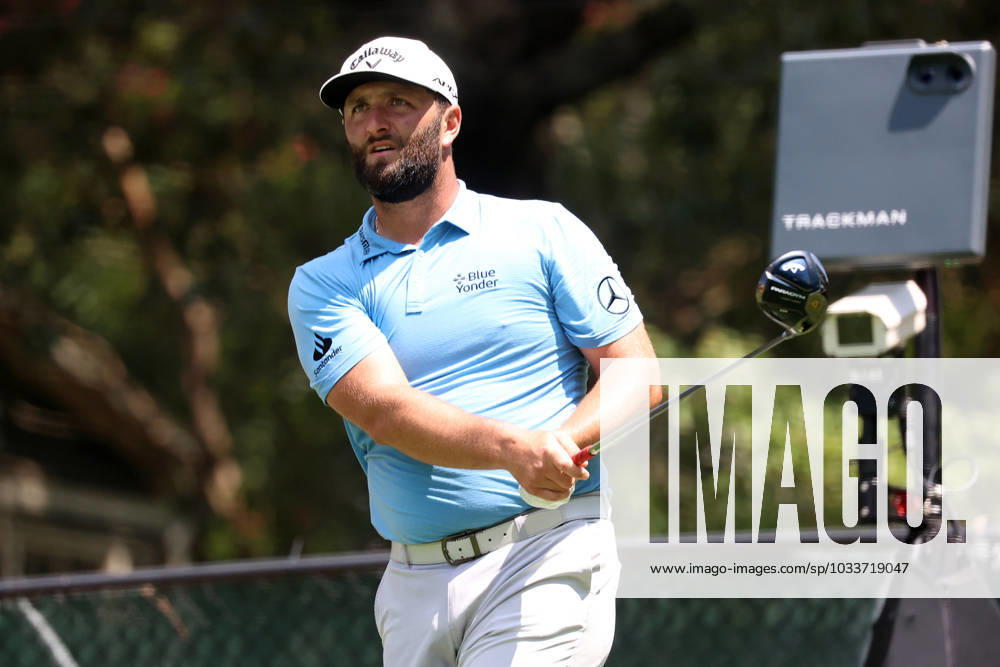 ATLANTA, GA - AUGUST 25: John Rahm during the second round of the 2023 Tour Championship on August 25, 2023 at East Lake Golf Club in Atlanta, Georgia. (Photo by Michael Wade Icon Sportswire) GOLF: AUG 25 PGA, Golf Herren - TOUR Championship Icon23082526