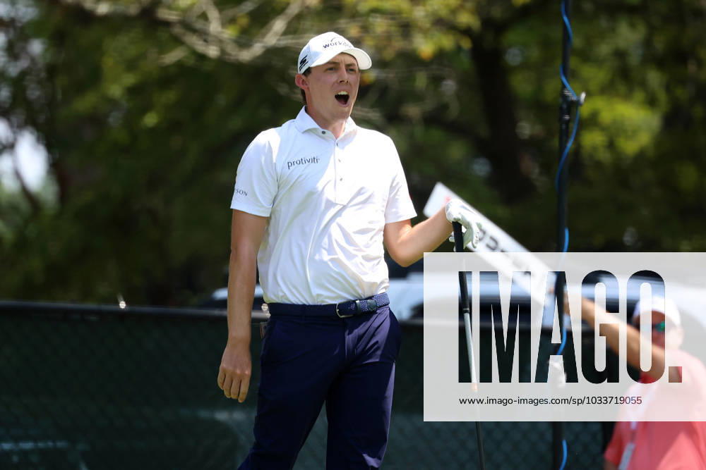 ATLANTA, GA - AUGUST 25: Matt Fitzpatrick during the second round of the 2023 Tour Championship on August 25, 2023 at East Lake Golf Club in Atlanta, Georgia. (Photo by Michael Wade Icon Sportswire) GOLF: AUG 25 PGA, Golf Herren - TOUR Championship Icon23082528