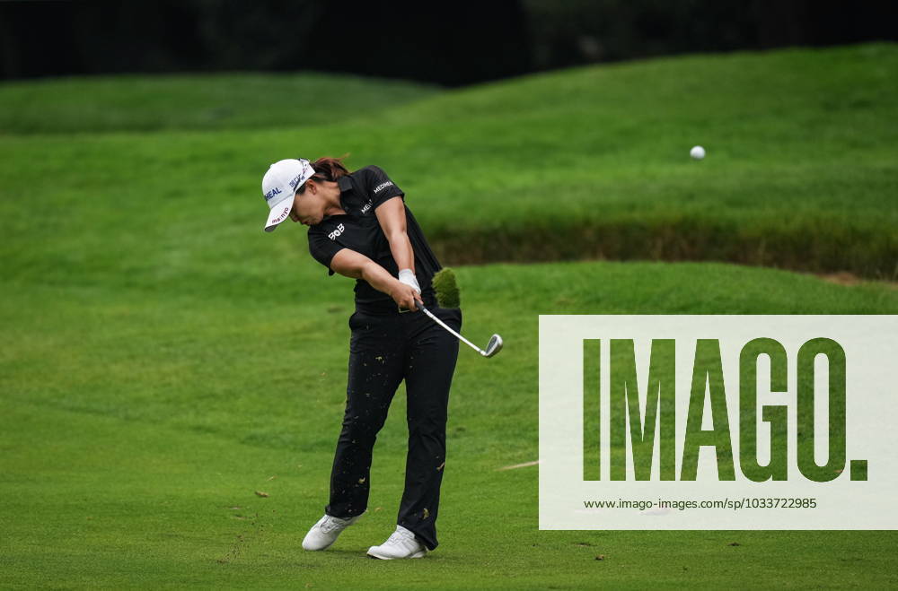 Sei Young Kim, of South Korea, hits her second shot on the 18th hole during the second round at the LPGA, Golf Damen CPKC Canadian Women s Open golf tournament, in Vancouver, on Friday, August 25, 2023. Kim Sei Young - ZUMAc35_ 20230825_zaf_c35_141