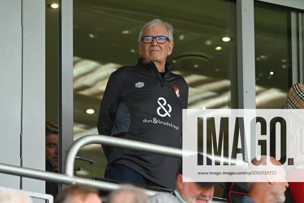Bournemouth v Tottenham Hotspur Premier League 26 08 2023. AFC Bournemouth chairman Bill Foley during the Premier League match between Bournemouth and Tottenham Hotspur at the Vitality Stadium, Bournemouth, England on 26 August 2023. Bournemouth Vitality Stadium Dorset England Editorial use only DataCo restrictions apply See www.football-dataco.com ,