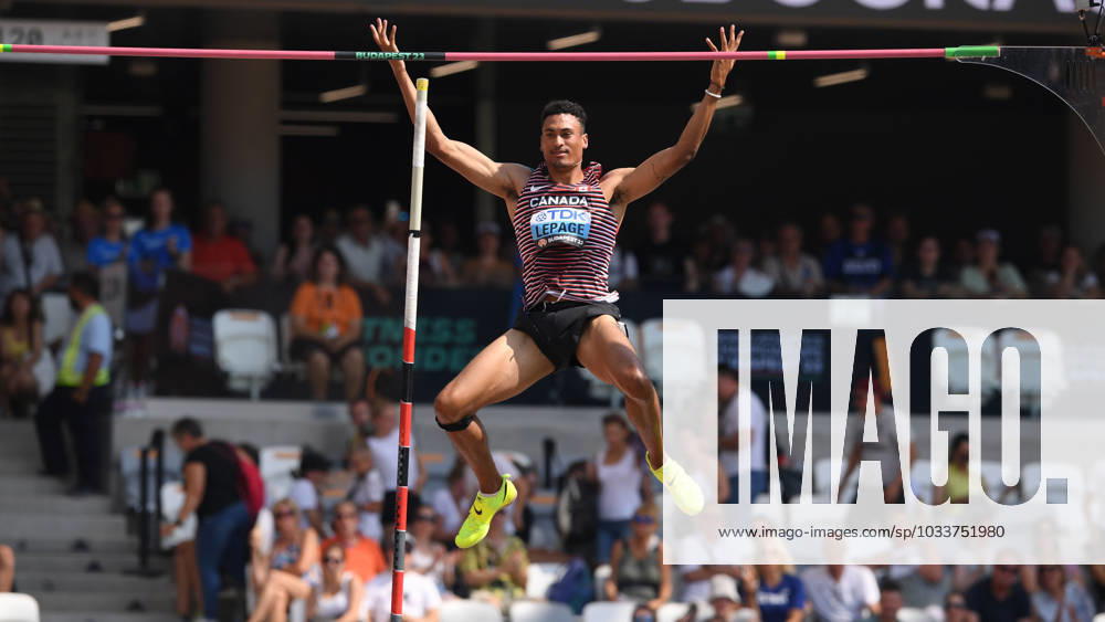World championships 2023 Budapest, world athletics, athletics, track and field, world athletics championships 2023 Budapest , athletics world championships 2023 Budapest 19 08 27 08 2023, Budapest Hungary, decathlon, decathlon, 1pole vault pierce Lepage Canada