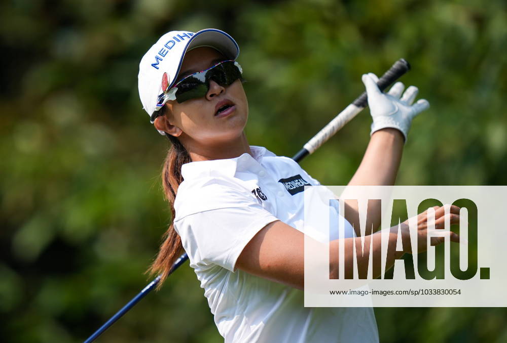 Sei Young Kim, of South Korea, watches her tee shot on the second hole during the final round at the LPGA, Golf Damen CPKC Canadian Women s Open golf tournament, in Vancouver, on Sunday, August 27, 2023. Kim Sei Young - ZUMAc35_ 20230827_zaf_c35_064