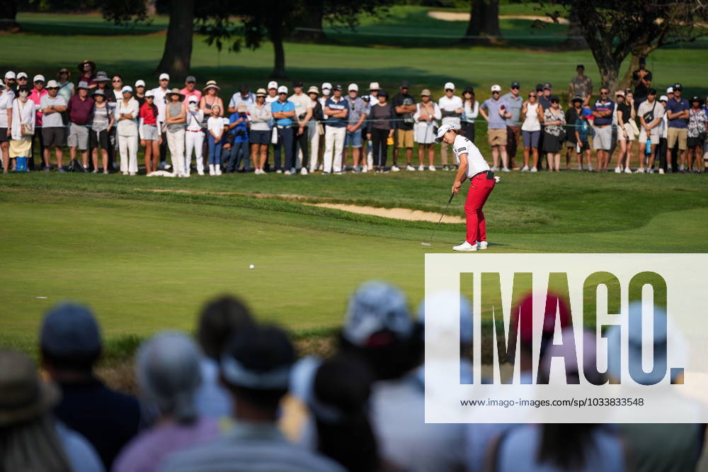 Sei Young Kim, of South Korea, putts on the eighth hole during the final round at the LPGA, Golf Damen CPKC Canadian Women s Open golf tournament, in Vancouver, on Sunday, August 27, 2023. Kim Sei Young - ZUMAc35_ 20230827_zaf_c35_086