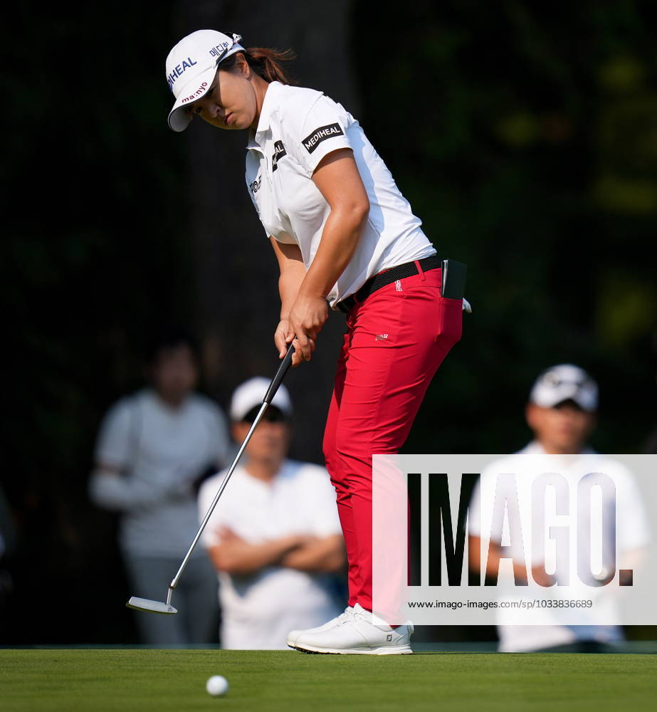 Sei Young Kim, of South Korea, putts on the sixth hole during the final round at the LPGA, Golf Damen CPKC Canadian Women s Open golf tournament, in Vancouver, on Sunday, August 27, 2023. Kim Sei Young - ZUMAc35_ 20230827_zaf_c35_109