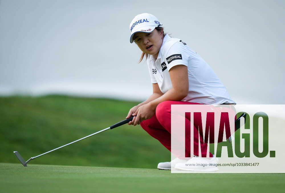 Sei Young Kim, of South Korea, reacts after missing a putt on the 18th hole during the final round at the LPGA, Golf Damen CPKC Canadian Women s Open golf tournament, in Vancouver, on Sunday, August 27, 2023. Kim Sei Young - ZUMAc35_ 20230827_zaf_c35_167
