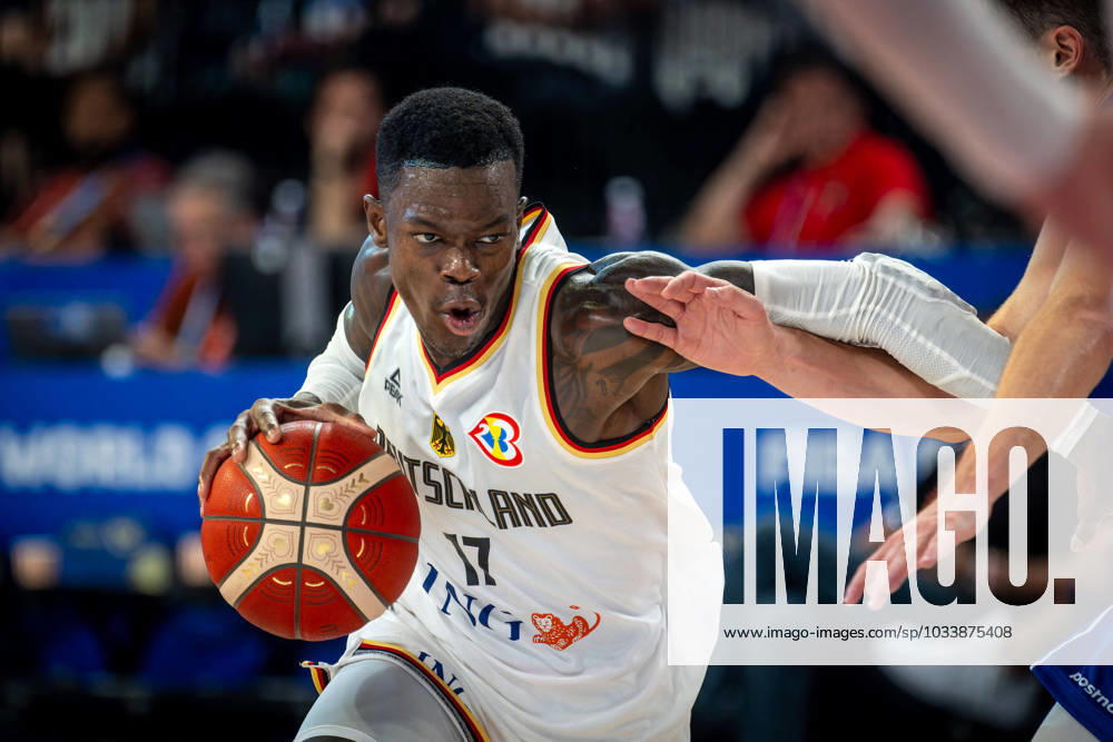 Basketball Okinawa 29 08 2023 FIBA Basketball World Cup 2023 World Cup Men Germany GER Finland FIN Dennis Schröder Schroeder Germany, No 17 Schröder Schroder