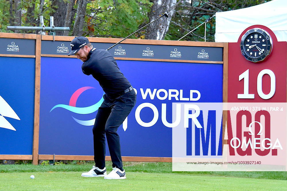Golf, Omega European Masters in Crans-Montana Crans-Montana, 31.08.2023, Golf - Omega European Masters, Dany Willett (ENG) (ITA) Hole 10