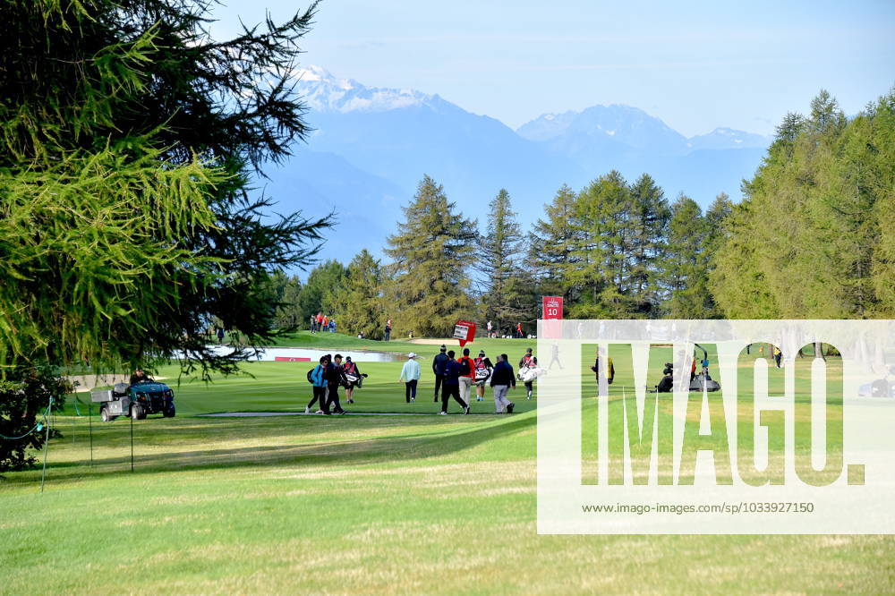 Golf, Omega European Masters in Crans-Montana Crans-Montana, 31.08.2023, Golf - Omega European Masters, Hole 10