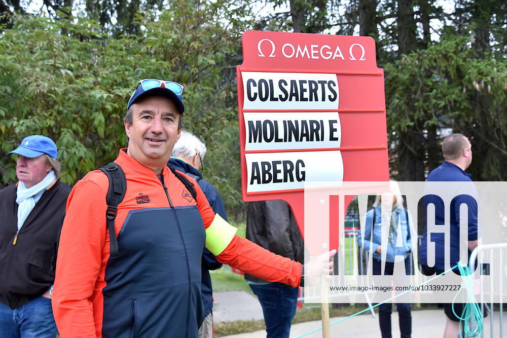 Golf, Omega European Masters in Crans-Montana Crans-Montana, 31.08.2023, Golf - Omega European Masters, Volunteer, Hole 10