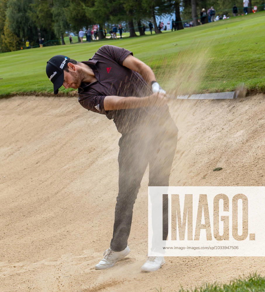 Golf OmegaMasters in Crans Montana at Golf Club Crans sur Sierre In this internationally renowned golf tournament, which will be held for the 76th time on the same course in 2023, players such as Spaniards Severiano Ballesteros, JosÃ Maria Olazabal and Maximilina Schmitt GER , Golf OmegaMasters a DP World Tour Golf Event in Crans Montana, Golf Club Crans sur Sierre on 31 08 2023, KoebiSchenkel Crans Montana Golf Club Crans sur Sierre Switzerland
