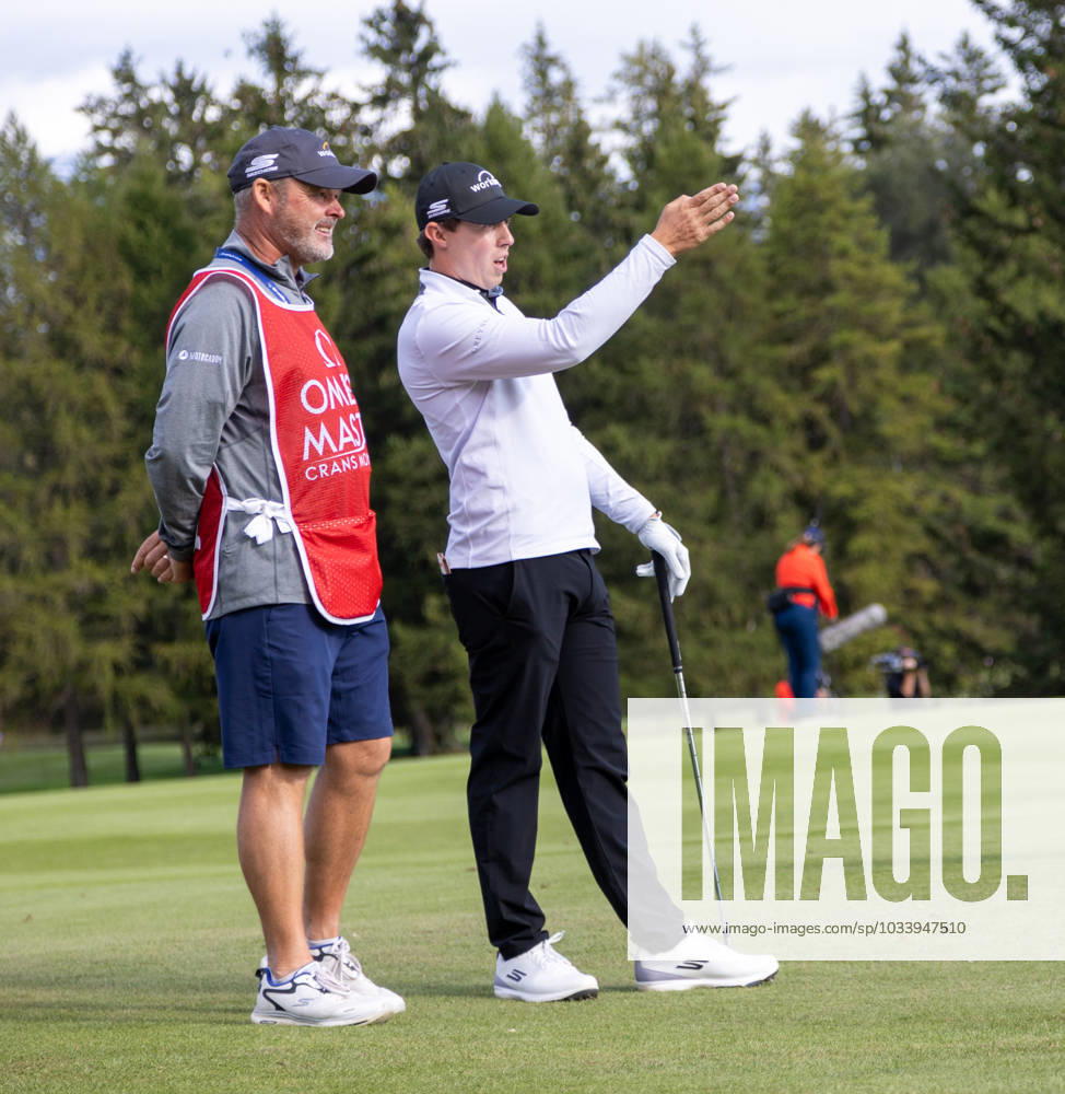 Golf OmegaMasters in Crans Montana at Golf Club Crans sur Sierre In this internationally renowned golf tournament, which will be held for the 76th time on the same course in 2023, players such as Spaniards Severiano Ballesteros, JosÃ Maria Olazabal and Matt Fitzpatrick ENG , Golf OmegaMasters a DP World Tour Golf Event in Crans Montana, Golf Club Crans sur Sierre on 31 08 2023, KoebiSchenkel Crans Montana Golf Club Crans sur Sierre Switzerland