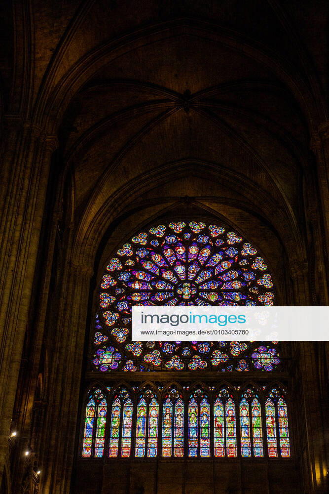 Notre Dame, Notre Dame interior, Rose Window 644565292862275598