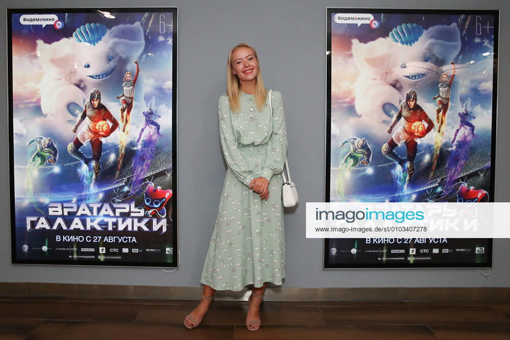 Actress Viktoriya Agalakova attends the Moscow premiere of Dzhanik Fayziyev s fantasy film Cosmoball at the Karo 11 Oktyabr Cinema. Vyacheslav Prokofyev TASS TS0E4A82