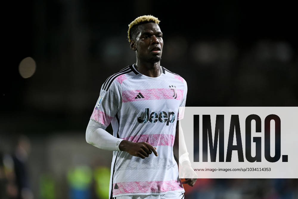 Empoli FC v SS Juventus FC - Serie A TIM Paul Pogba of Juventus FC looks on during the Serie A Tim match between Empoli FC and Juventus FC at Stadio Carlo Castellani on September 3, 2023 in Empoli, Italy. Empoli Stadio Carlo Castellani Florence Italy