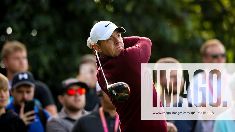2023 Horizon Irish Open, The K Club, Kildare 6 9 2023 Rory McIlroy tees off from the 5th Rory McIlroy tees off from the 5th 6 9 2023