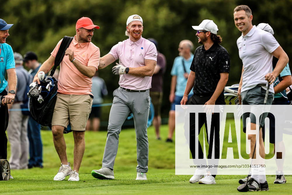 2023 Horizon Irish Open, The K Club, Kildare 6 9 2023 Cian Lynch with Ewen Ferguson and Dean Rock Cian Lynch with Ewen Ferguson and Dean Rock 6 9 2023