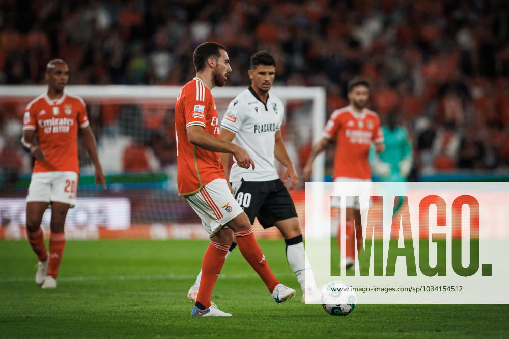 Orkun Kokcu during Liga Portugal 23 24 game between SL Benfica and Vitoria SC at Estadio Da Luz, Lisbon. (Maciej Rogowski) Lisbon Estadio Da Luz Portugal