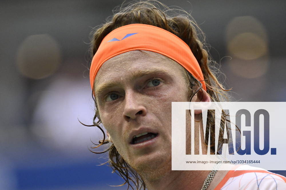 Tennis : Us Open 2023 - Andrey Rublev - Russie Tennis : US open 2023 - 06 09 23 ChrysleneCaillaud Panoramic