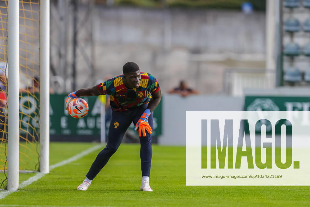 2025 U21, U 21 EURO Qualifying, EM, Europameisterschaft Portugal vs Andorra Pacos de Ferreira, Portugal, September, 8, 2023, 2025 U21 Euro Qualifying, Portugal vs Andorra at the Estadio Capital do Movel, Samuel Soares, photography by @guelbergoes Pacos de Ferreira Portugal