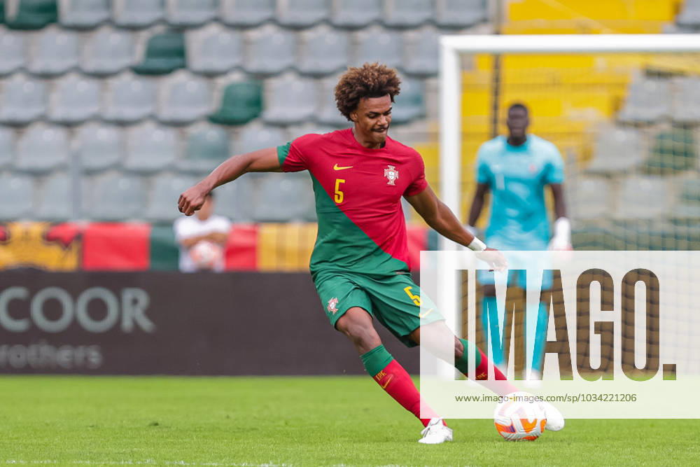 2025 U21, U 21 EURO Qualifying, EM, Europameisterschaft Portugal vs Andorra Pacos de Ferreira, Portugal, September, 8, 2023, 2025 U21 Euro Qualifying, Portugal vs Andorra at the Estadio Capital do Movel, Renato Veiga, photography by @guelbergoes Pacos de Ferreira Portugal
