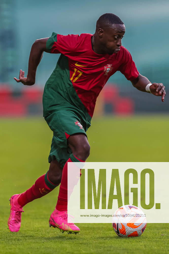 2025 U21, U 21 EURO Qualifying, EM, Europameisterschaft Portugal vs Andorra Pacos de Ferreira, Portugal, September, 8, 2023, 2025 U21 Euro Qualifying, Portugal vs Andorra at the Estadio Capital do Movel, Carlos Borges, photography by @guelbergoes Pacos de Ferreira Portugal