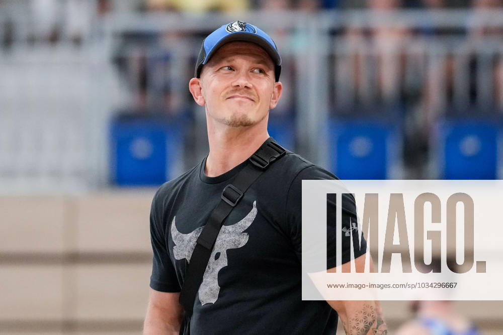 The former gymnast Fabian Hambüchen, single image, single photo, action, portrait, portrait, joy, happy, glad, friendly, cheerful, happy, beaming, optimistic, 09 09 2023, Heidelberg Germany, gymnastics, men, world championship qualification apparatus gymnastics male