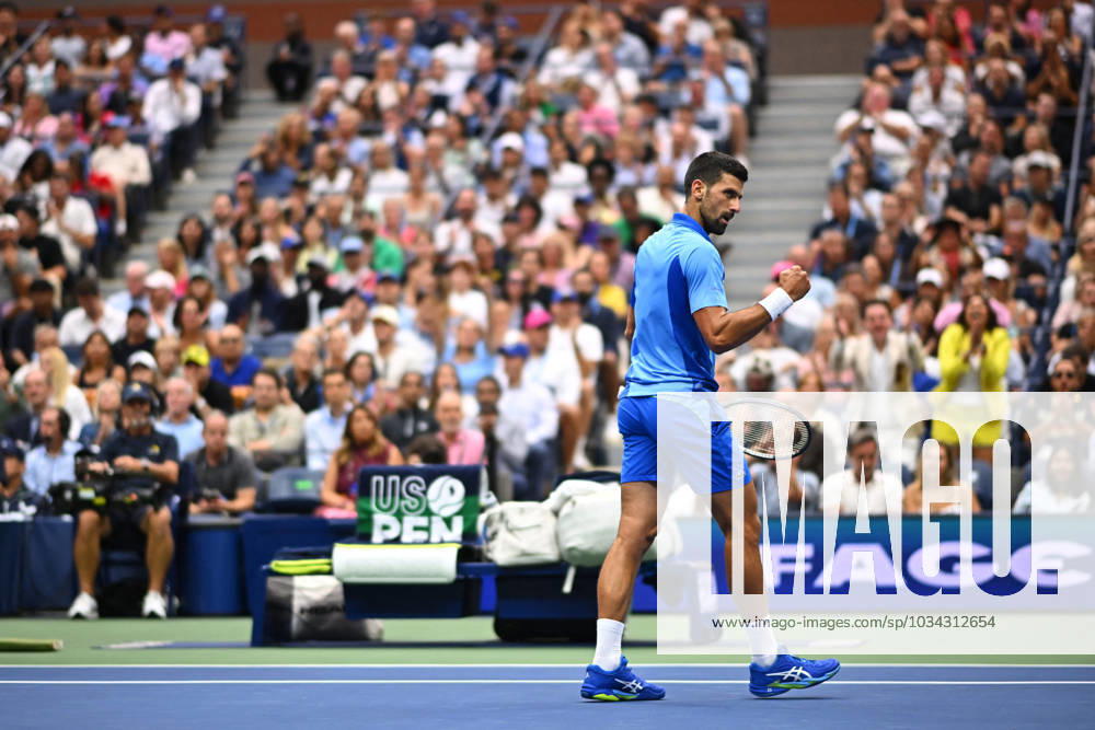 US Open - Djokovic Wins 24th Grand Slam Title Novak Djokovic (SRB) wins his 24th Grans Slam at the 2023 US Open at Billie Jean National Tennis Center in New York City, NY, USA, on September 10, 2023. Photo by Corinne Dubreuil ABACAPRESS.COM New York City NY United States