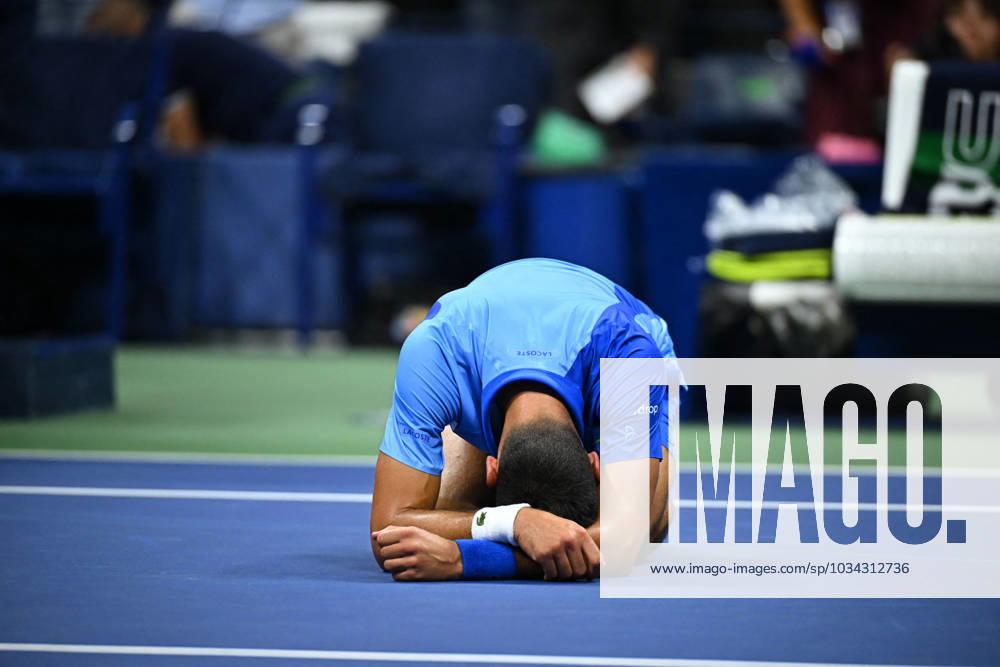 US Open - Djokovic Wins 24th Grand Slam Title Novak Djokovic (SRB) wins his 24th Grans Slam at the 2023 US Open at Billie Jean National Tennis Center in New York City, NY, USA, on September 10, 2023. Photo by Corinne Dubreuil ABACAPRESS.COM New York City NY United States