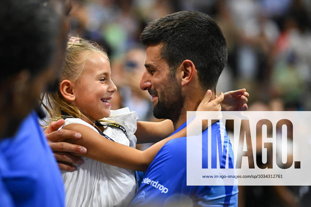 US Open - Djokovic Wins 24th Grand Slam Title Novak Djokovic (SRB) wins his 24th Grans Slam at the 2023 US Open at Billie Jean National Tennis Center in New York City, NY, USA, on September 10, 2023. Photo by Corinne Dubreuil ABACAPRESS.COM New York City NY United States