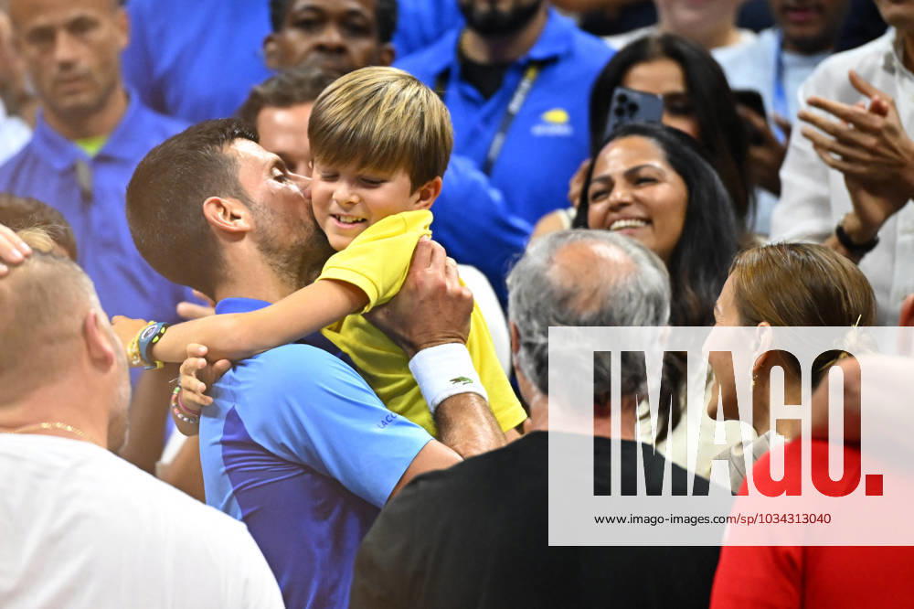US Open - Djokovic Wins 24th Grand Slam Title Novak Djokovic (SRB) wins his 24th slam at the 2023 US Open at Billie Jean National Tennis Center in New York City, NY, USA, on September 10, 2023. Photo by Corinne Dubreuil ABACAPRESS.COM New York City NY United States