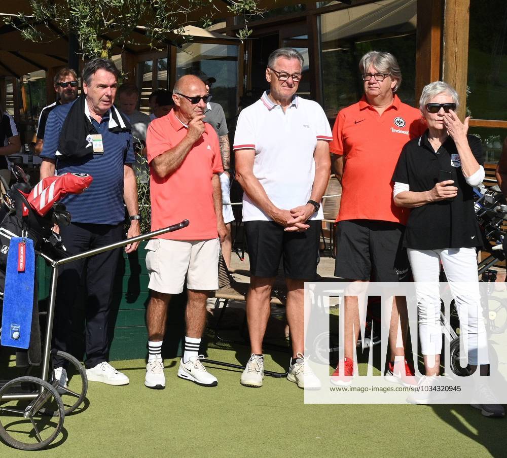 Gründau Golfpark Gut Hühnerhof Eintracht Frankfurt Golf Open Ex Eintracht CEO Heribert Bruchhagen Ex Chairman of the Supervisory Board Eintracht Frankfurt Jürgen Neppe, Eintracht Frankfurt Board Advisor Rainer Falkenhain, Jutta Hölzenbein,