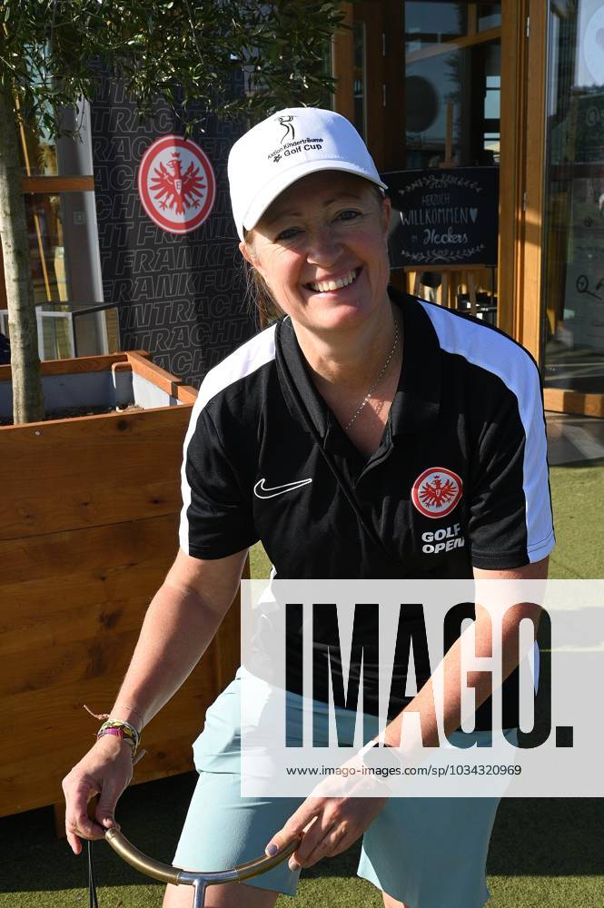 Gründau Golfpark Gut Hühnerhof Eintracht Frankfurt Golf Open Renate Lingor, ex soccer professional today at the DFB as manager for womens soccer