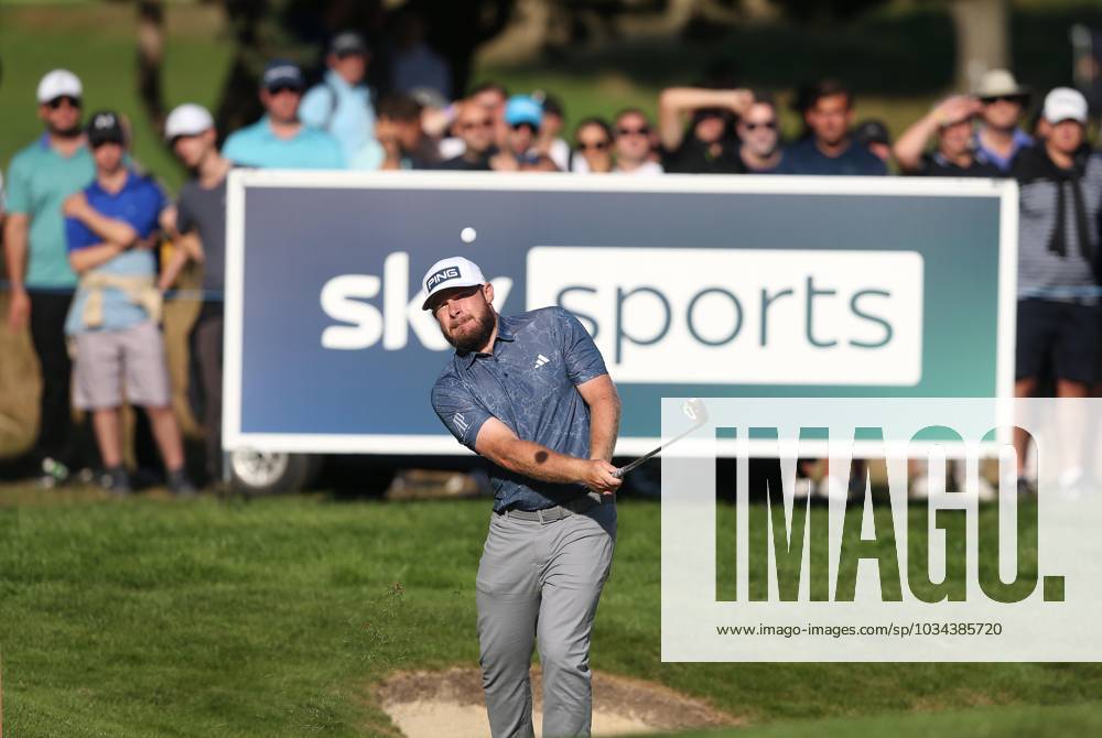 BMW PGA, Golf Herren Championship, Round 1, DP World Tour, European Tour, Wentworth Golf Club, Surrey, UK. - 14th September 2023. Tyrrell Hatton of England and Team Europe. - BMW PGA Championship, Round 1, DP World Tour, European Tour, Wentworth Golf Club, Surrey, UK. - 14th September 2023. Surrey Wentworth Golf Course United Kingdom